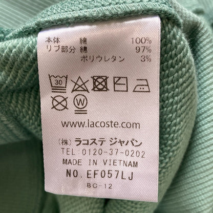 ラコステ 裏毛スウェットフーディワンピース
