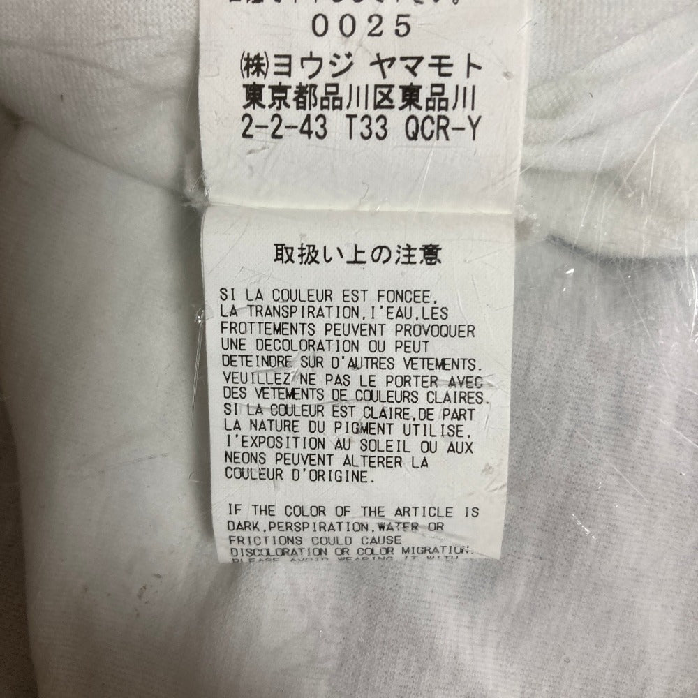 ヨウジヤマモトワイドカットソー