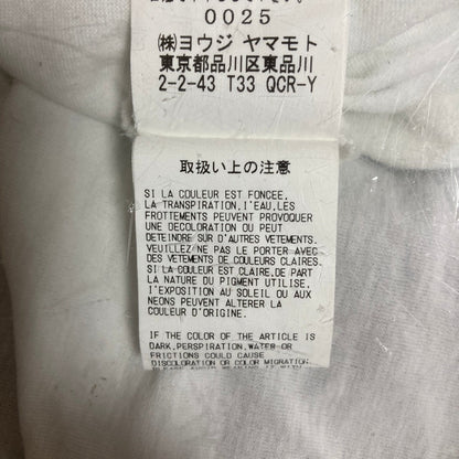 ヨウジヤマモトワイドカットソー