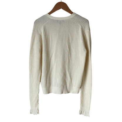 セオリー BRISTOL COTTON LACE TRIM カーディガン