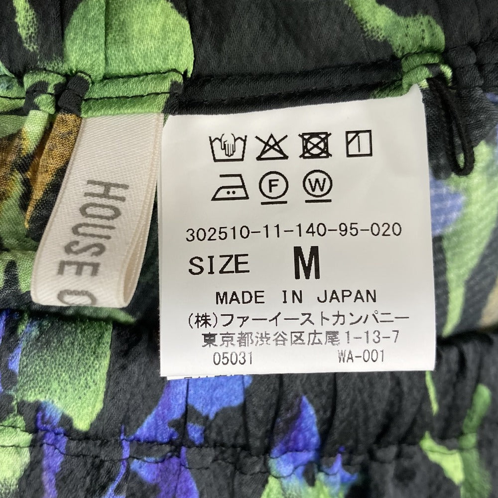 ハウスオブロータス ボタニカルハンマーサテン スカート
