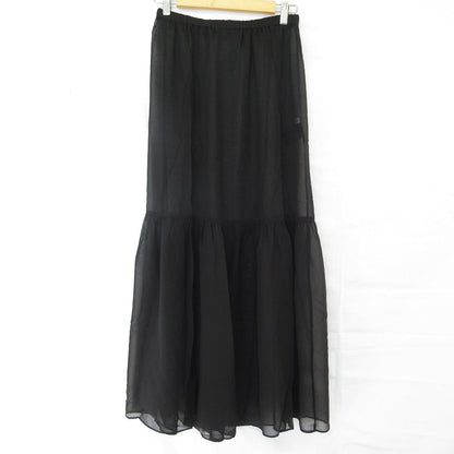 EVERYDAY I LIKE Sheer Maxi Skirtスカート