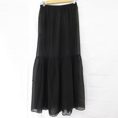 EVERYDAY I LIKE Sheer Maxi Skirtスカート