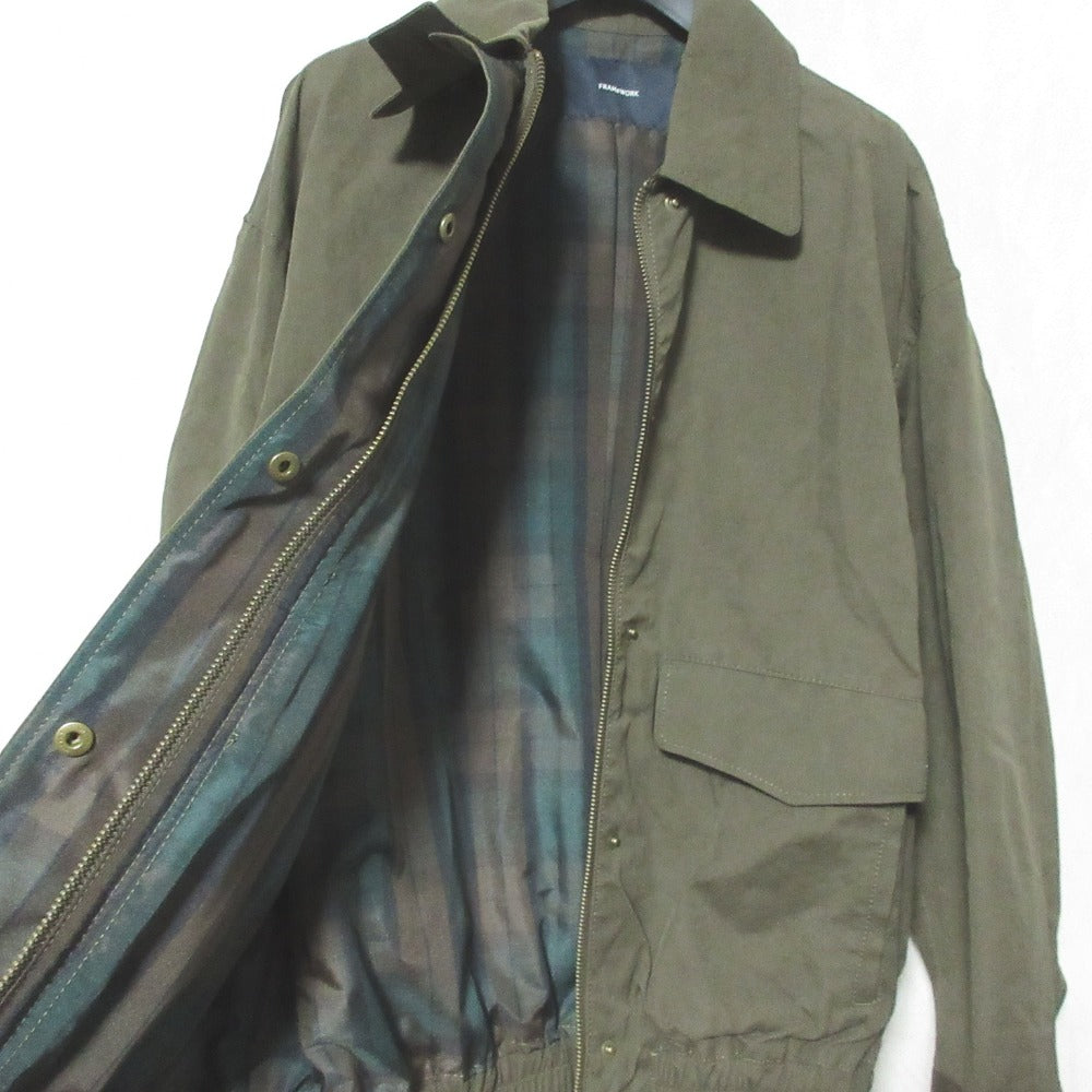 フレームワーク WAXED COTTON ジャケット