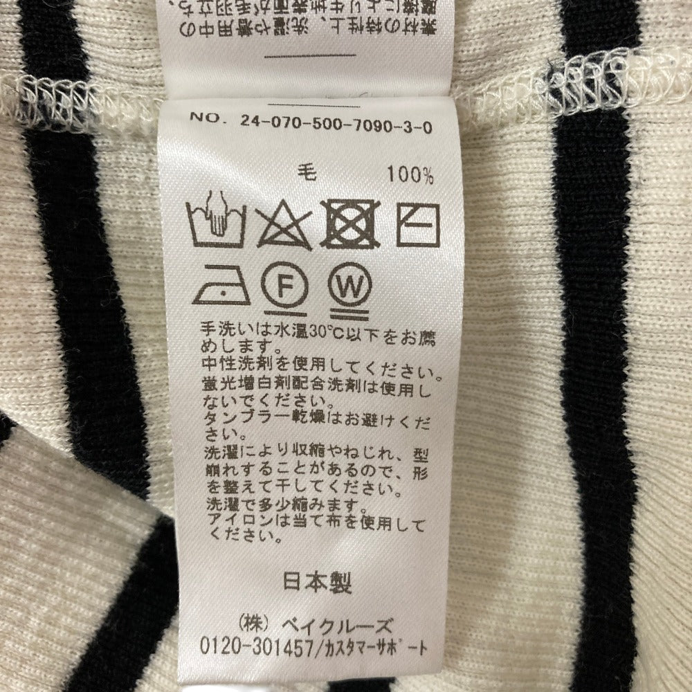 ドゥーズィエムクラス リブタートルニット