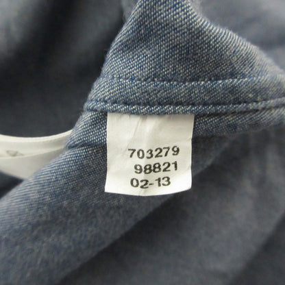 ブラックフリース 長袖ロングシャツワンピース