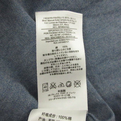 ブラックフリース 長袖ロングシャツワンピース