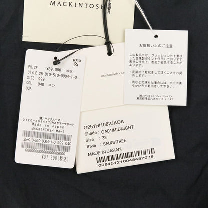 マッキントッシュ SAUGHTREE リサイクルナイロンボマーブルゾン
