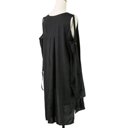 ヨウジヤマモト RAYON CAMBRIC OPEN SHOULDER ワンピース
