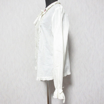 ピンクハウス フラワー刺繍プリーツシャツ
