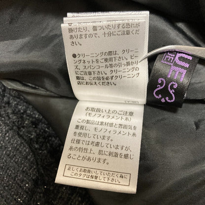 ルイルエブティック ノースリーブツイードワンピース