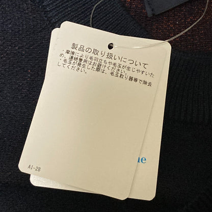 シップスカラーズ ロゴジャカードニットセーター
