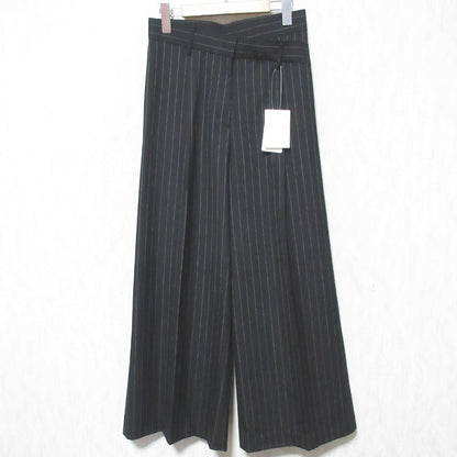 エーピーストゥディオ W Belt Wide PT ストライプワイドパンツ