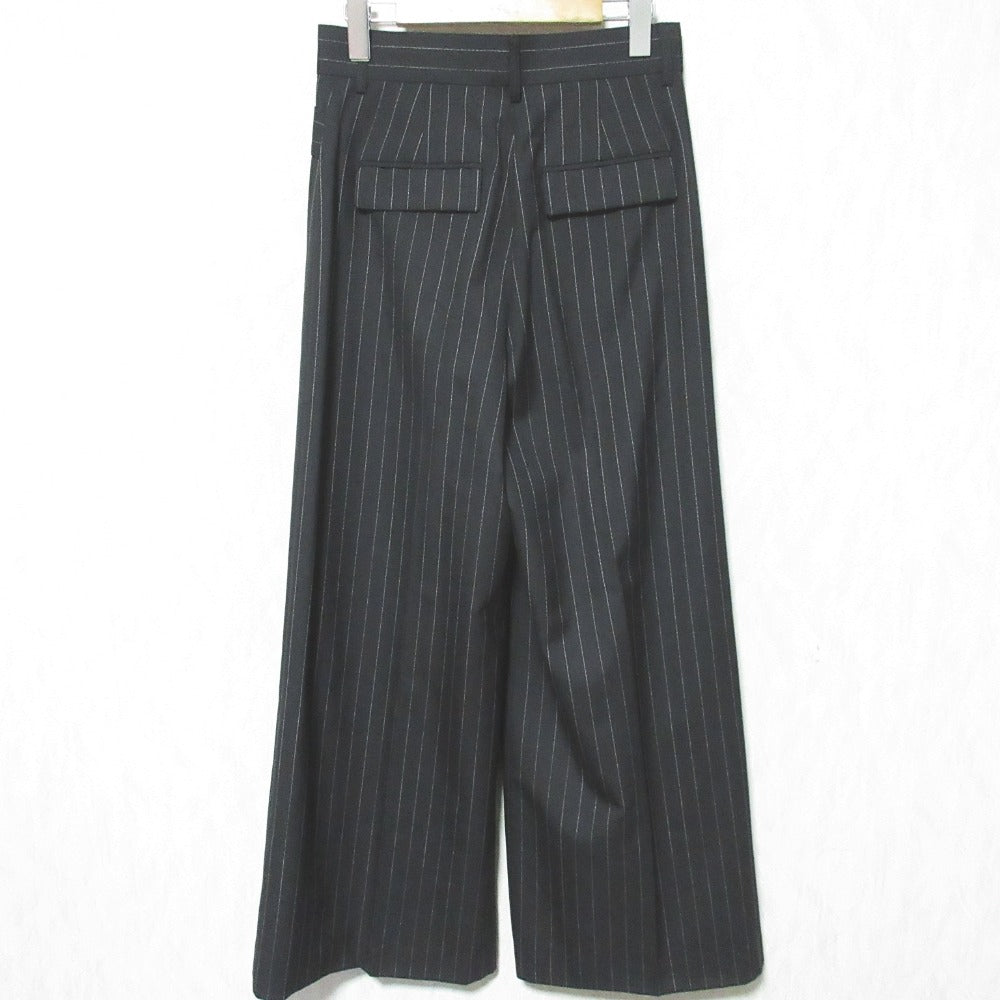 エーピーストゥディオ W Belt Wide PT ストライプワイドパンツ