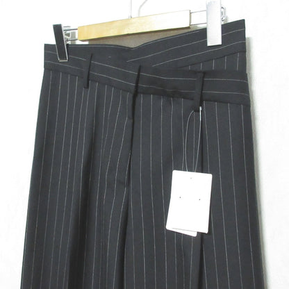 エーピーストゥディオ W Belt Wide PT ストライプワイドパンツ