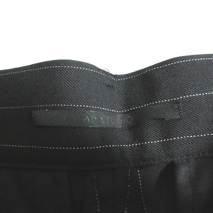 エーピーストゥディオ W Belt Wide PT ストライプワイドパンツ