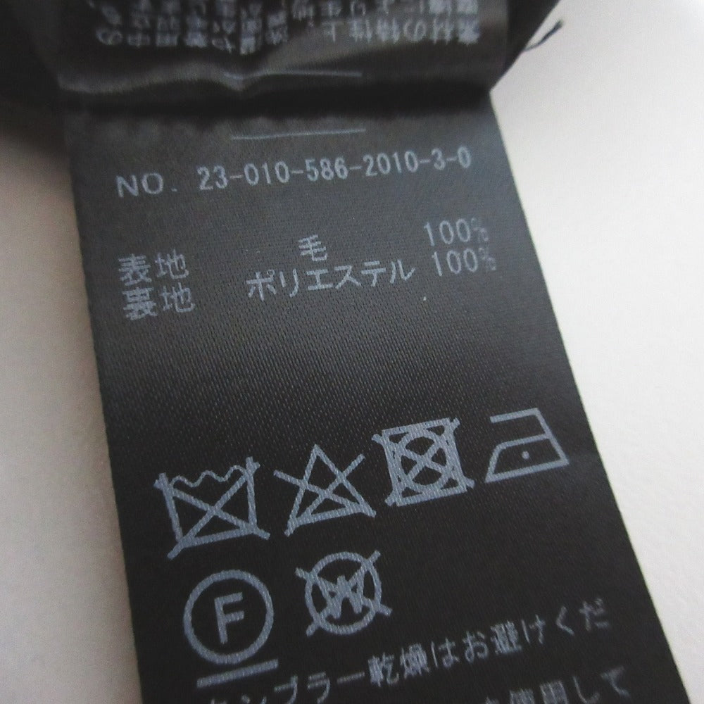 エーピーストゥディオ ストライプドショルダー ウールジャケット