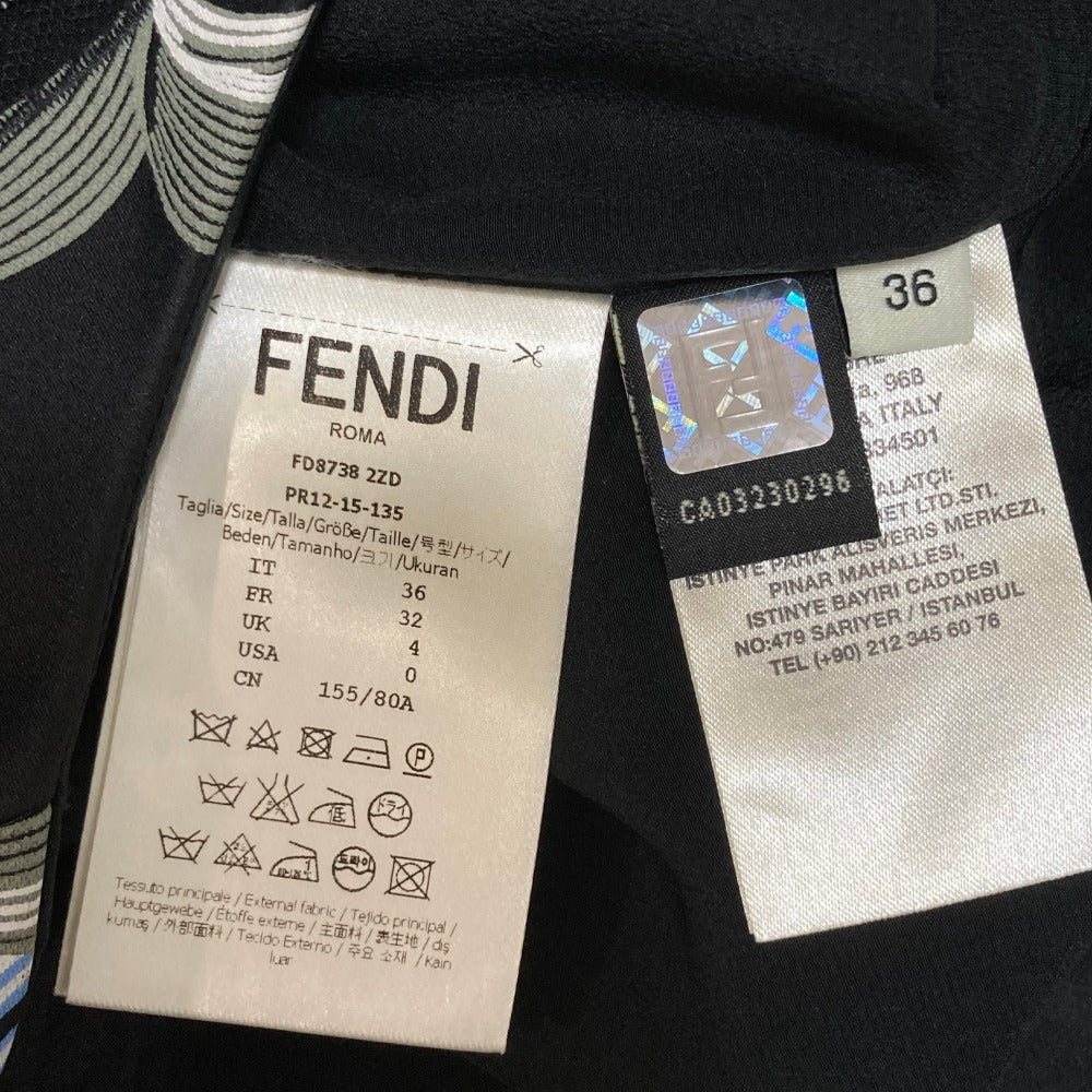 フェンディ ノースリーブワンピース