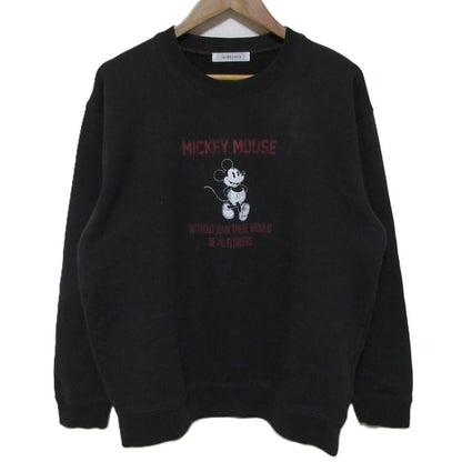 +81BRANCA ディズニーミッキープリントコットンスウェット