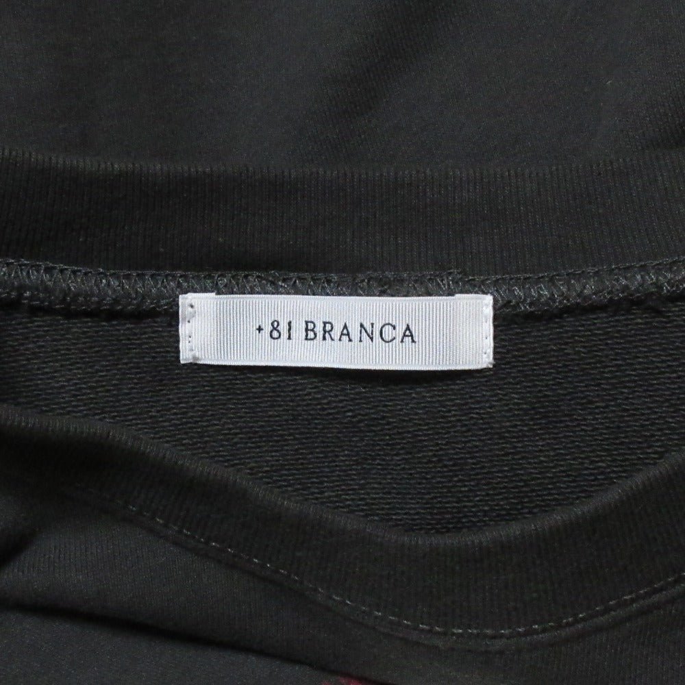 +81BRANCA ディズニーミッキープリントコットンスウェット
