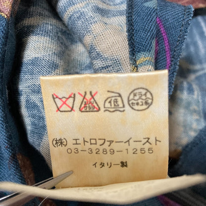 エトロ フラワープリント ウールスカート