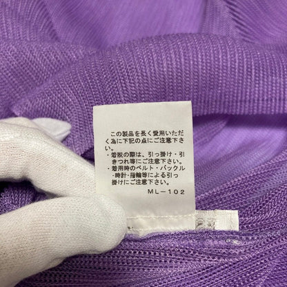 プリーツプリーズイッセイミヤケ メッシュシアートップス
