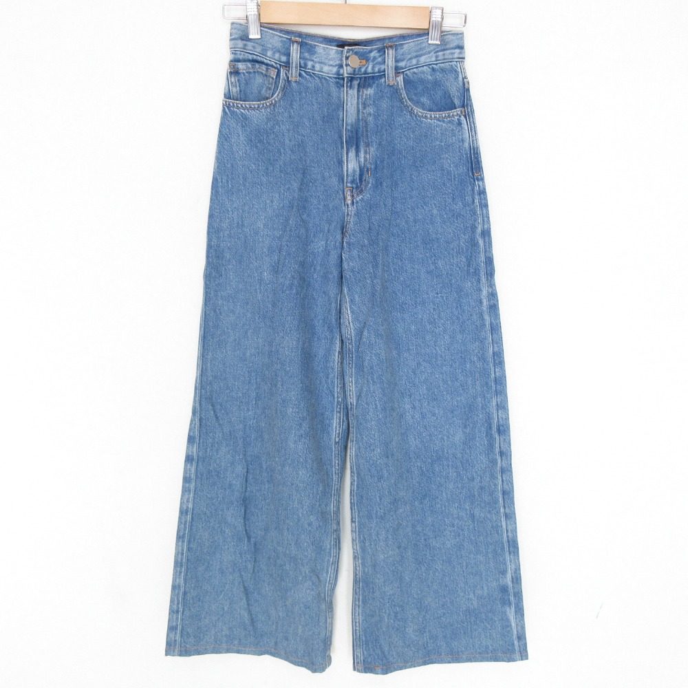 セオリー RELAXED DENIM HW WIDE JEAN デニムパンツ