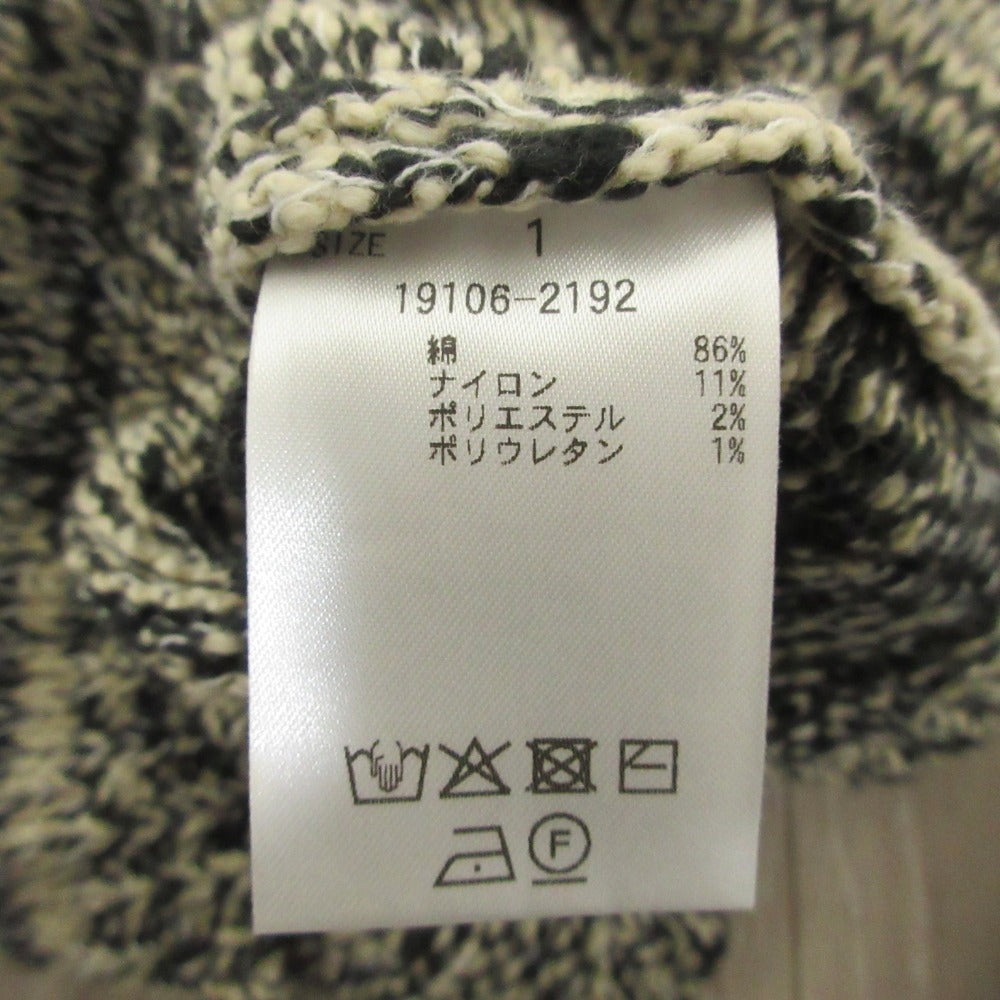 クラネ コットンショートニットトップス