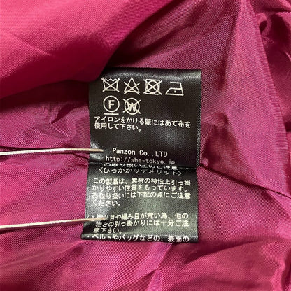 シートーキョー サテンタックフレアスカート