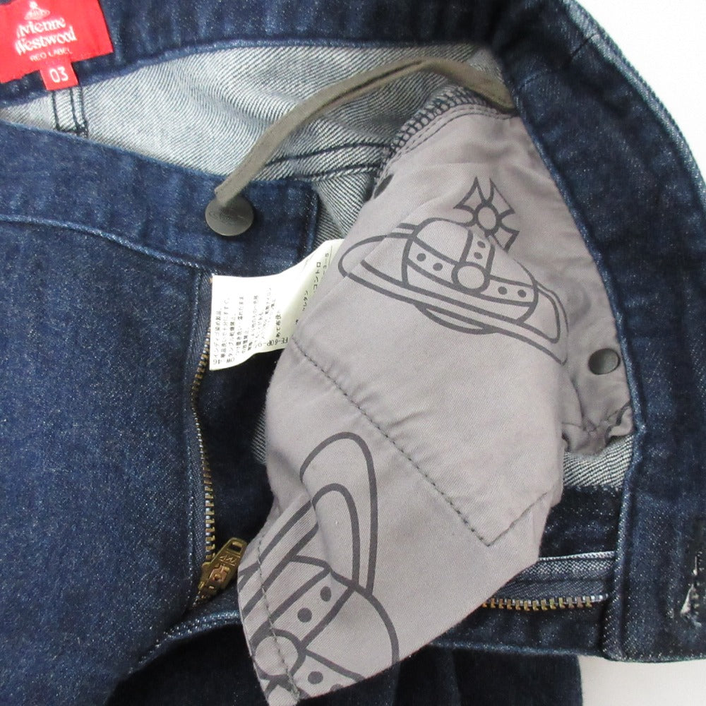 ヴィヴィアンウエストウッドレッドレーベル デニムパンツ