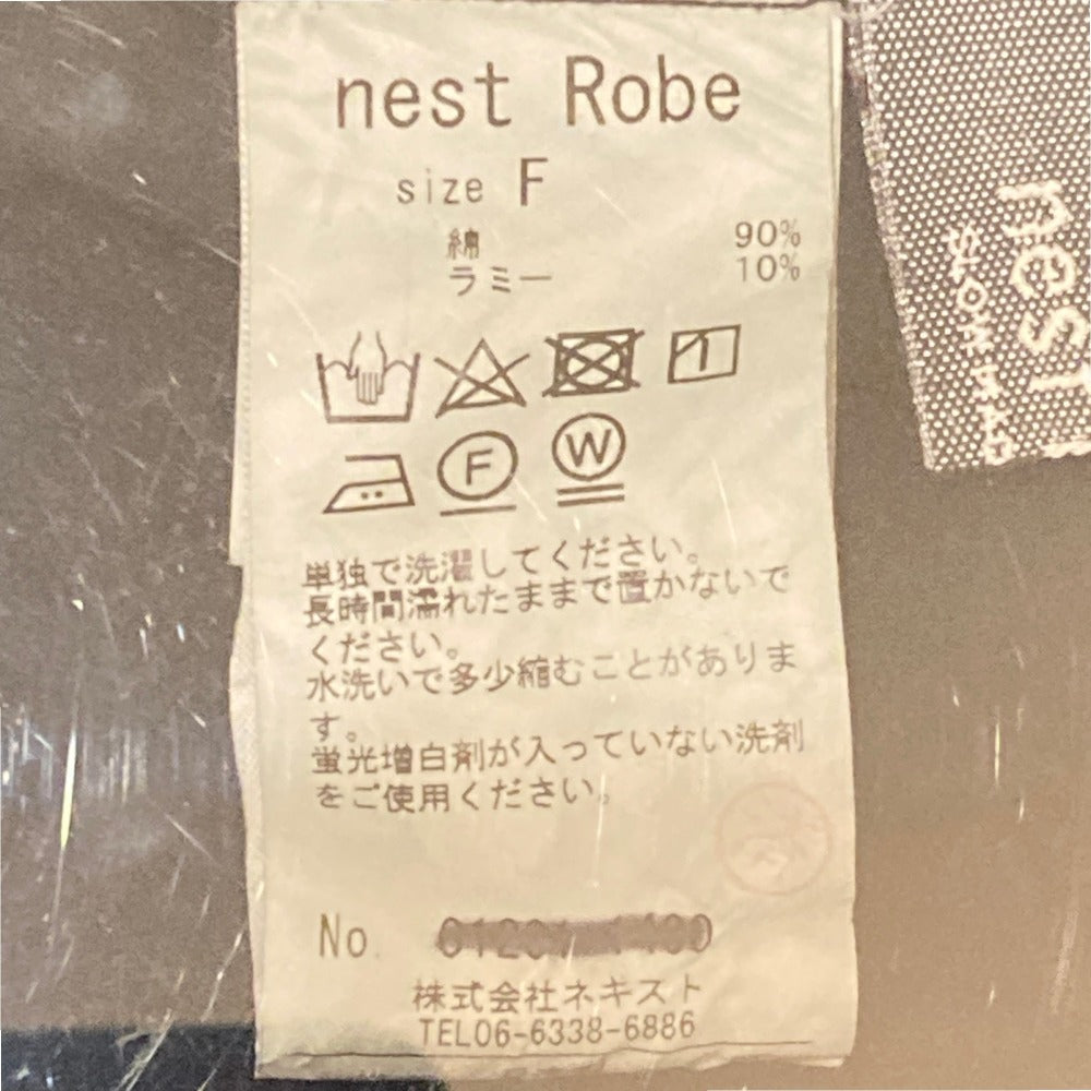 ネストローブ コットンリネンワンピース