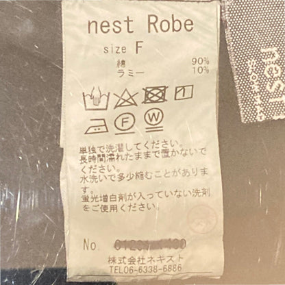 ネストローブ コットンリネンワンピース