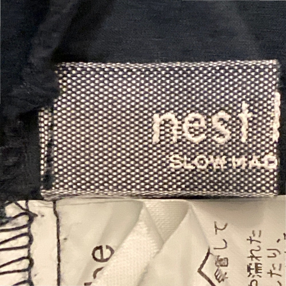 ネストローブ コットンリネンワンピース