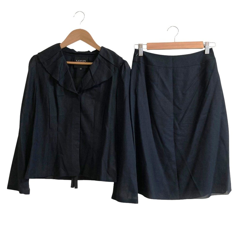 ランバンコレクション シアーセットアップ