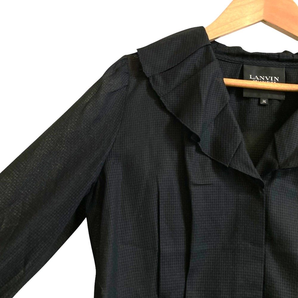 ランバンコレクション シアーセットアップ