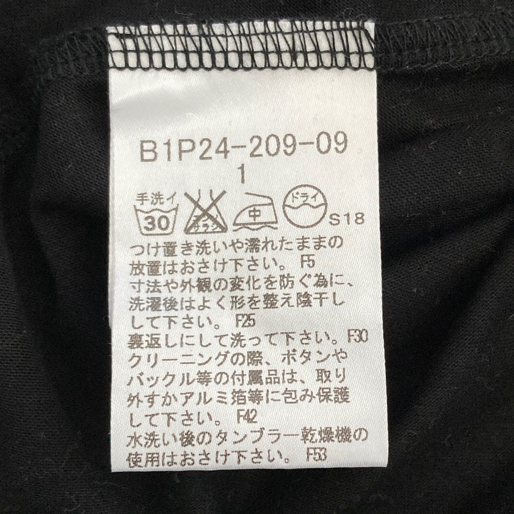 バーバリーロンドン フリル七分袖ポロシャツ