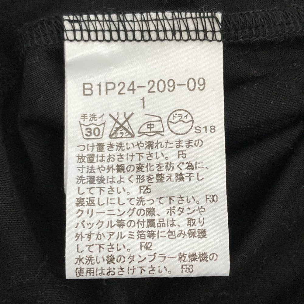 バーバリーロンドン フリル七分袖ポロシャツ