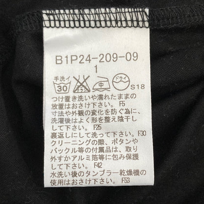 バーバリーロンドン フリル七分袖ポロシャツ