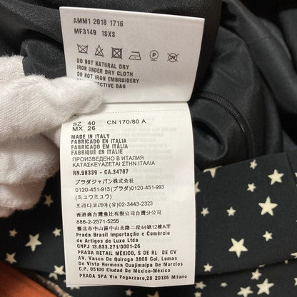 ミュウミュウ スター柄スパンコールワンピース