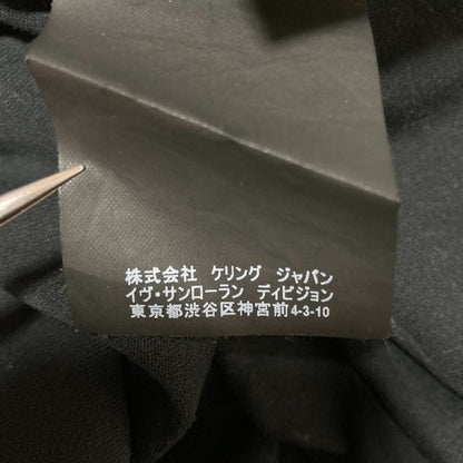 イヴサンローラン ロゴプリント コットン Tシャツ