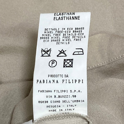 ファビアナフィリッピ Vネック七分袖カットソー