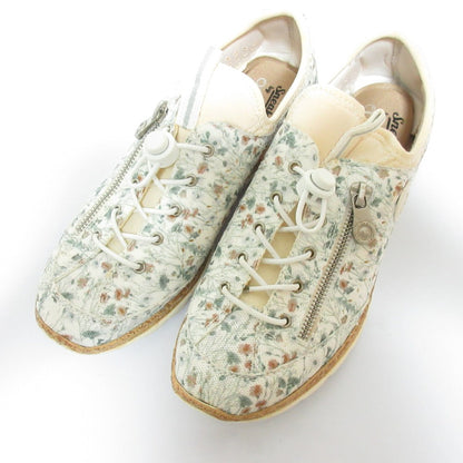 リーカー フラワープリントスニーカー