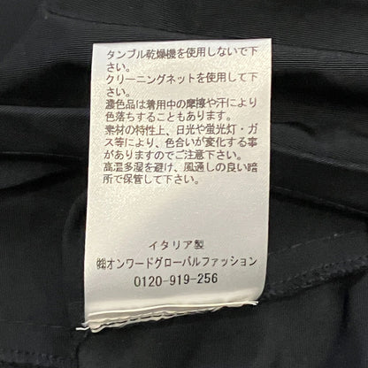 ジルサンダーネイビー ポリエステルセットアップ