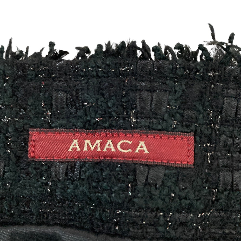 アマカ ツイードセットアップ