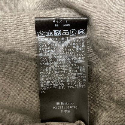 クロスアンドクロス フェードカットソーワンピース