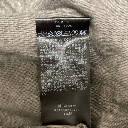 クロスアンドクロス フェードカットソーワンピース
