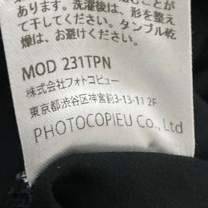 フォトコピュー ノースリーブフレアワンピース