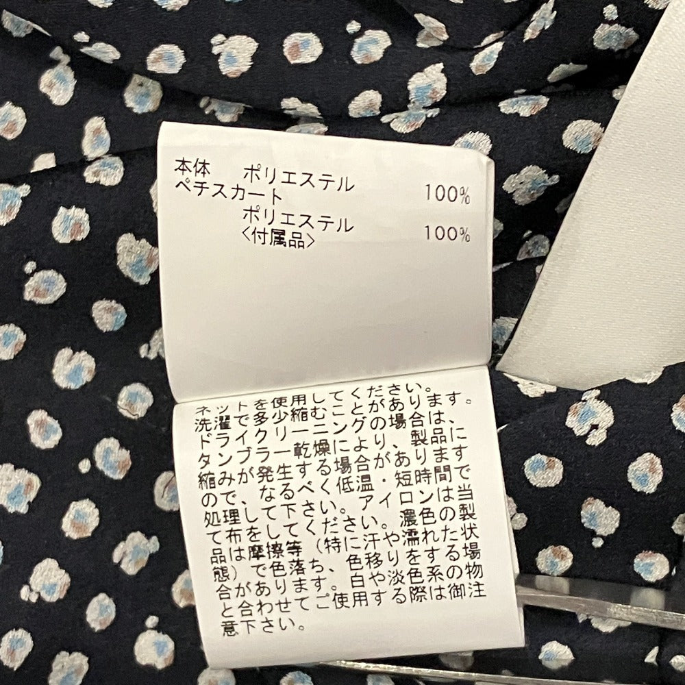 アナイ プリントフレアワンピース