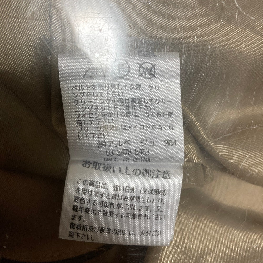 アプワイザーリッシェ バックプリーツトレンチコート
