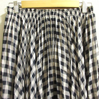 インゲボルグ チェックロングスカート